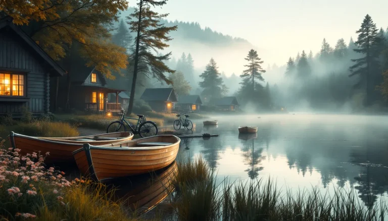 Lac des Settons, paisible reflet d'une nature estivale.