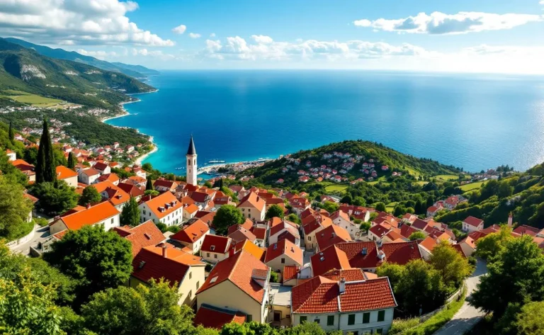 Pristeg, un lieu où l'architecture moderne s'intègre harmonieusement dans un paysage naturel verdoyant.